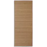 vidaXL Bambusteppich 80 x 200 cm braun