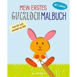 Mein erstes Guckloch-Malbuch ab 2 Jahren (Häschen) - Seite für Seite entsteht ein Bild