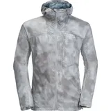 Jack Wolfskin Prelight Windbreaker Men L silver grey all over
