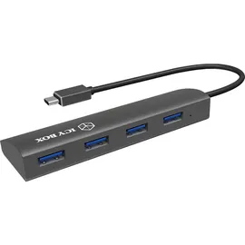 Icy Box IB-AC6405-C 4-fach grau