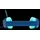 PowerA LS10X Gen 2 Kabelgebunden, Gaming, 20 - 20000 Hz, 246,3 g, Kopfhörer, Blau