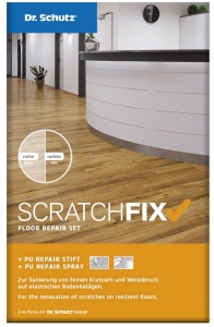 Dr. Schutz® ScratchFix PVC Reparaturset, Sanierung feiner Kratzer und Weissbruch, 2-teiliges Set aus Repair-Stift und Repair-Spray