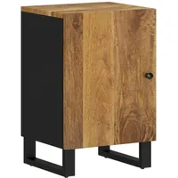 VidaXL Badschrank 38x33x58 cm Massivholz Mango