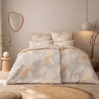 Estella Bettwäsche SILVIO Mako-Satin, - orange