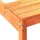 vidaXL Picknicktisch Wachsbraun 110x134x75 cm Massivholz Kiefer