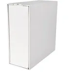 Kaffeefilter-Papier-Organizer aus Aluminiumlegierung, großes Fassungsvermögen, praktische Deckelöffnung (silberfarbenes Aluminium)