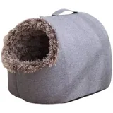 Generisch Winter Katzenhöhle Hundehöhle-Kratzbaum Kuschelhöhle Katze Wärmeschutz im Winter Katzenbett Katzen Zubehör Plüsch Katzenkissen für Katzen Kleine Hunde Bettchen waschbar