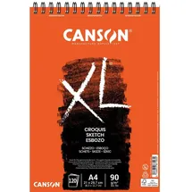 Canson Skizzenblock XL A4 120 St. elfenbeinweiß