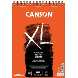 Canson Skizzenblock XL A4 120 St. elfenbeinweiß
