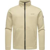 Ragwear Sweatshirt Sweatjacke Fabbian Collar in beige EU L