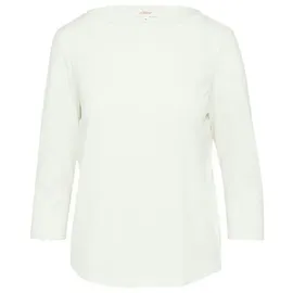 s.Oliver Shirt Flammgarnstruktur Beige S