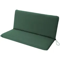 TPFGarden Bankauflage, Grün, Textil, 98x7x88 cm, Outdoor-Kissen, Bankauflagen