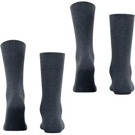 Esprit Basic Easy Socken 2er Pack Blau 43-46