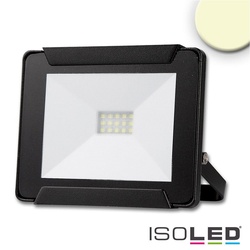 ISOLED Outdoor LED Fluter 10W, IP65, inkl. Abnehmbarem Kabel, drehbar und schwenkbar, schwarz, 3000K 800lm 120° ISO-113357