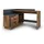 byLIVING Eckschreibtisch Belfast Eiche / Braun