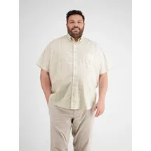 Lerros Kariertes Kurzarmhemd Weiß 5XL