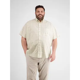 Lerros Kariertes Kurzarmhemd Weiß 5XL