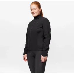 Fahrradjacke 100 Damen schwarz M