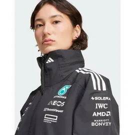 adidas PERFORMANCE Sportjacke MERCEDES - AMG PETRONAS FORMULA ONE TEAM MYSHELTER, Größe S in schwarz / weiß XS-SxNormalgrößen