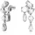 Swarovski Ohrstecker Mesmera silber 5665825