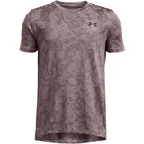 Under Armour Tech Vent Geode Kurzarm-t-shirt - Tetra Gray / Black - 7 Jahre