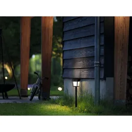 Philips Außenstandleuchte Kunststoff 69,3 cm Solar schwarz
