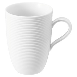 Seltmann Kaffeetasse BEAT, Weiß – Porzellan – 450 ml