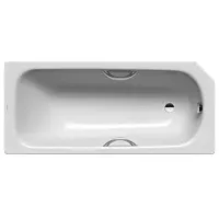 Kaldewei Saniform star Badewanne 134230000199 160x70cm, Antislip, Variante 3,