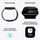 Apple Watch Series 10 GPS + Cellular 42 mm Titangehäuse natur Sportarmband steingrau M/L