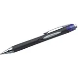 Uni-Ball JETSTREAM SXN-210 Gelschreiber schwarz/blau 0,5 mm, Schreibfarbe: blau,