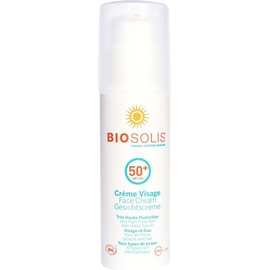 Biosolis Gesichtscreme SPF50+ Sonnenschutzcreme Gesicht 50 Erwachsene