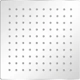 vidaXL Regenduschköpfe 2 Stk. Edelstahl 20 x 20 cm