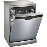 Siemens iQ300 SN23HI02ME, Freistehend, Standardgröße (60 cm), Edelstahl, Schwarz, Tasten, 1,75 m - Silber