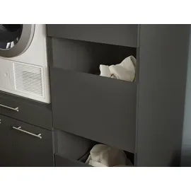 laundreezy Mehrzweckschrank-Set 168 x 238 x 68 cm Grau