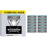 Wilkinson Sword Quattro Essential 12 Rasierklingen, briefkastenfähig