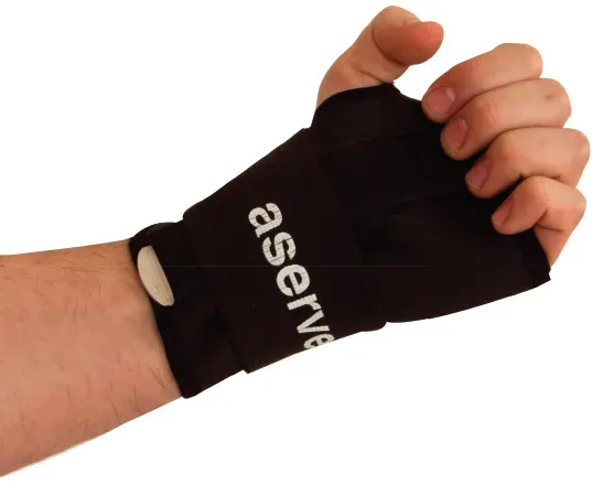 Aserve Hand-Box-Bandage Neopren (Inkl. Schienen) Links Hand L/XL