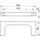 Keuco Handtuchring starr Edelstahl-finish 11521060000