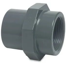 Mega Group Gewindemuffe PVC-U 50/63 mm x 2 Zoll Fitting