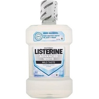 Listerine Listerine, Mundspülung, Advanced White Mild Taste Mouthwash (1000 ml, Mundwasser)