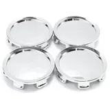 RhinoTuning 4 Stück Radnabenkappen für OZ Racing Nabendeckel OD 74,5 mm ID 70 mm, Chrom Radnabenabdeckung Geeignet für Superforgiata S2000 ap2v2 Rad, M608 M242 81310409 Felgendeckel