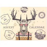FANCY DEER Body Care Adventskalender - Körperpflege Weihnachtskalender - Herren Adventskalender für Männer