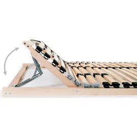 vidaXL Lattenrost mit 28 Latten 7 Zonen 140 x 200 cm