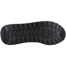 Tommy Hilfiger Tommy Jeans Retro Leather Tjm Runner EM0EM01081 Schwarz