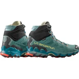 La Sportiva Ultra Raptor II Mid Leather GTX Damen Juniper/Carbon 38 1/2