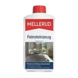 MELLERUD Feinsteinzeug Reiniger , für Verschmutzung auf hochglänzenden und matten Feinsteinzeugfliesen, 1000 ml - Flasche
