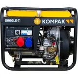 Kompak - pro Full power Stromaggregat Diesel 8 kva 8000LE-T 230&400 v