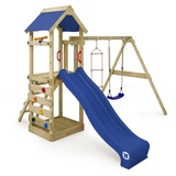 Wickey Spielturm FreeFlyer blau