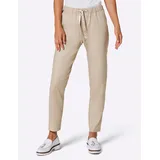 CREATION L Leinen-Viskose-Hose in beige | Gr.: 24