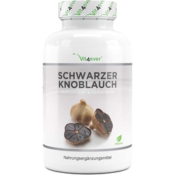 Schwarzer Knoblauch Extrakt – 180 Kapseln mit 750 mg