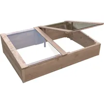 Tetzner & Jentzsch TONDERN-Frühbeet 119 x 80 x 21/30 cm